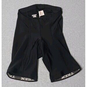 Trek Cycling Bike Shorts Large Black Mountain Biking Compression Lightly Padded